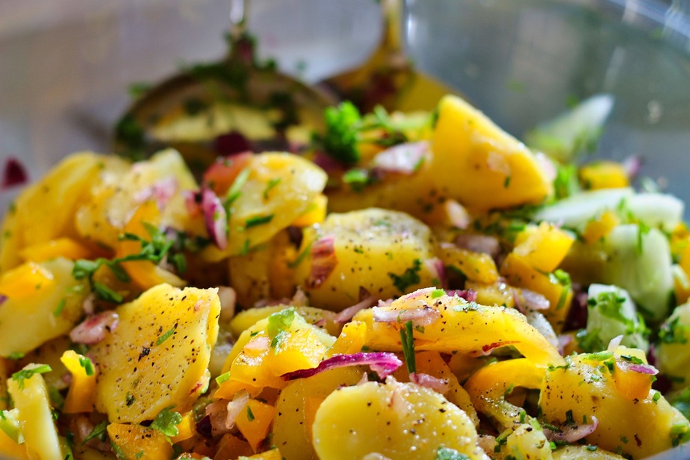 Skvělý bramborový salát na švédský způsob