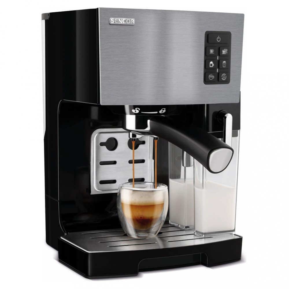 Sencor nabízí kávovary s vychytanými funkcemi za dostupnou cenu.
