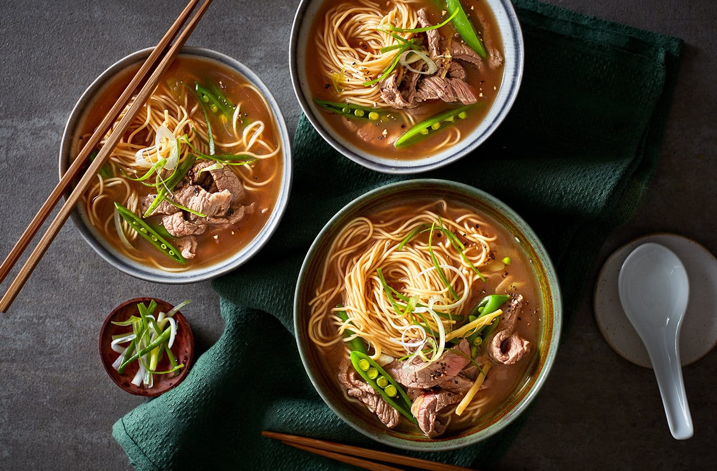 Hovězí ramen se sladkou bramborou