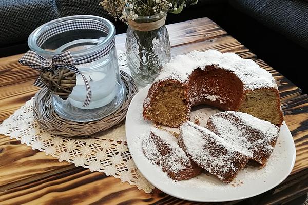 Ořechová buchta z oleje a jogurtu