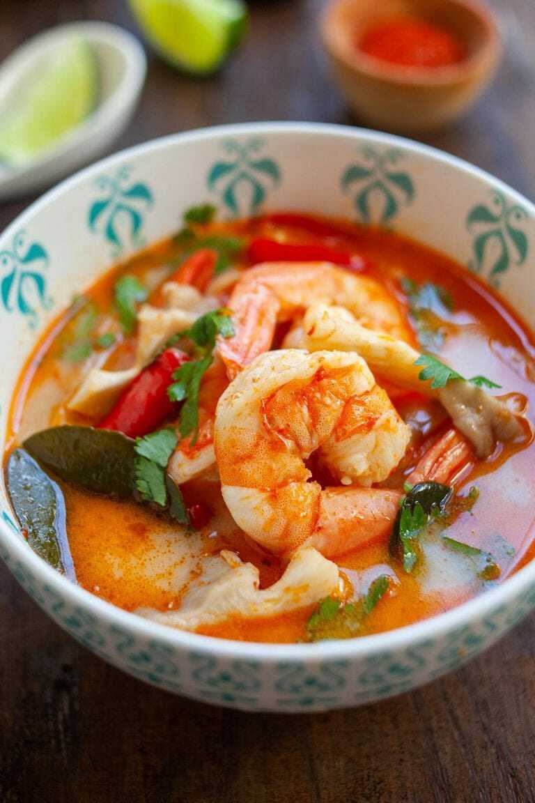 Polévka Tom Yum