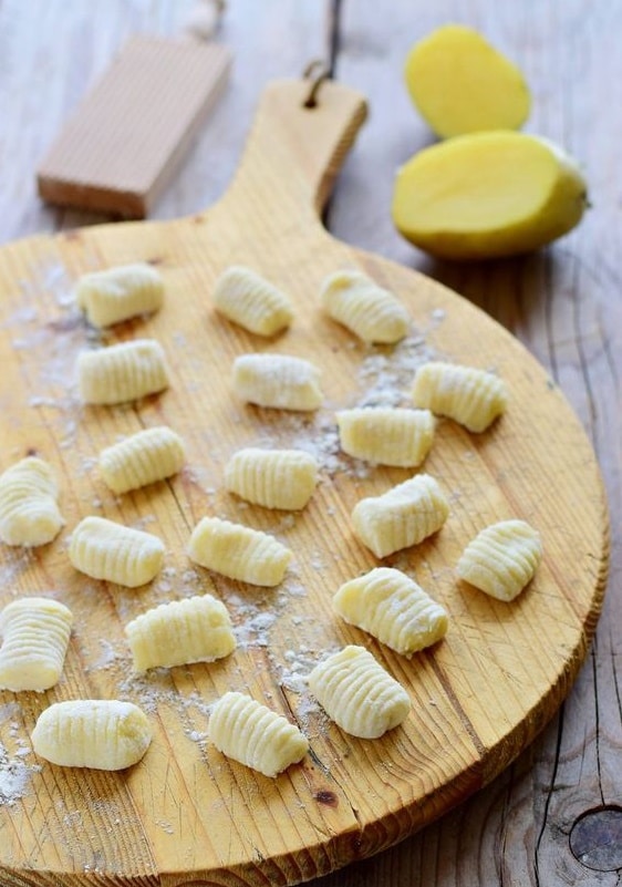 Výroba Gnocchi di Patate.