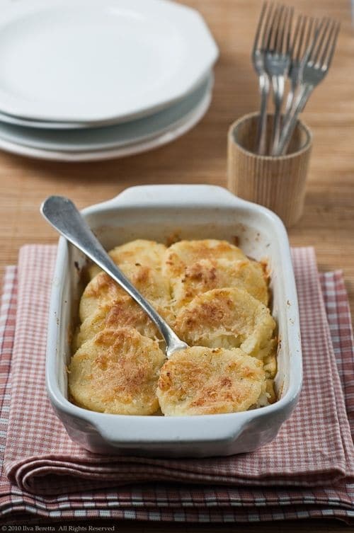 Výroba Gnocchi alla Romana.