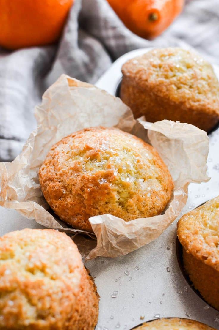 Veganské citronové muffiny